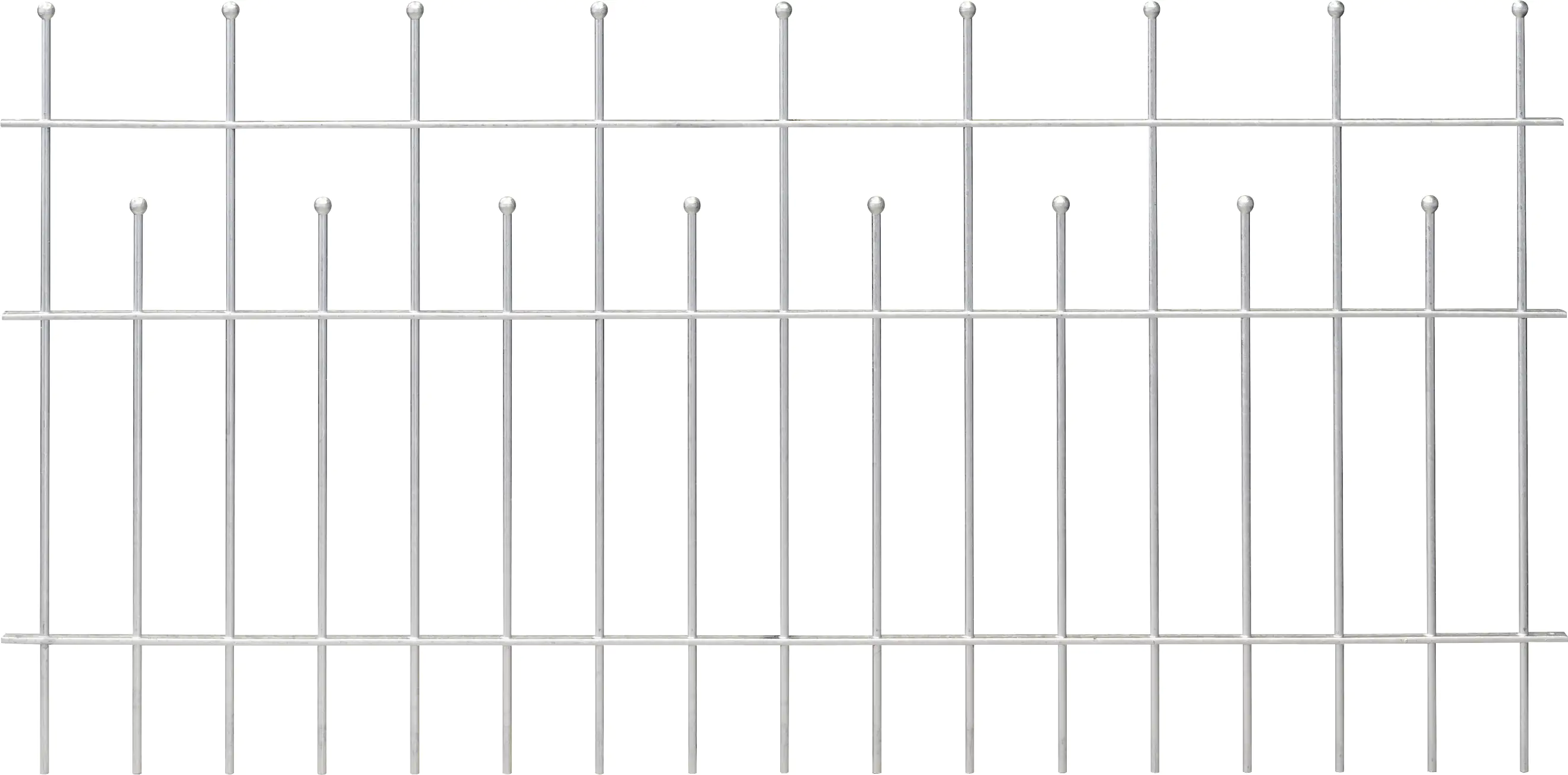 Alberts Zaunfeld Madrid 73,5 x 200 cm feuerverzinkt