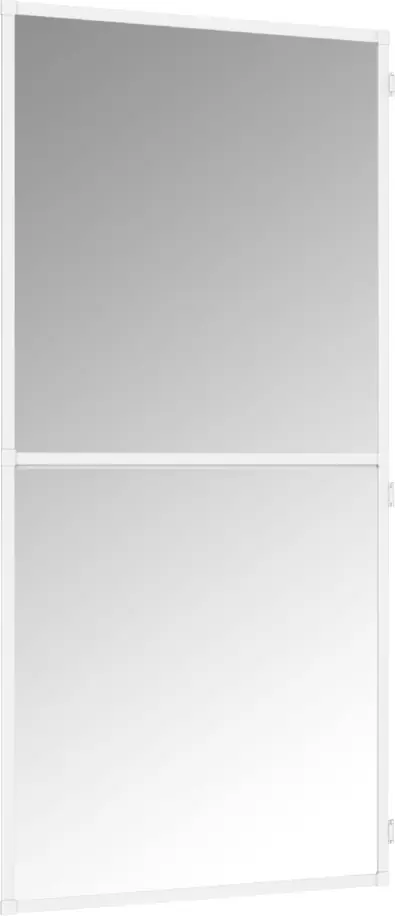 TrendLine Fliegenschutz-Tür 100 x 210 cm schwarz/weiß kürzbar