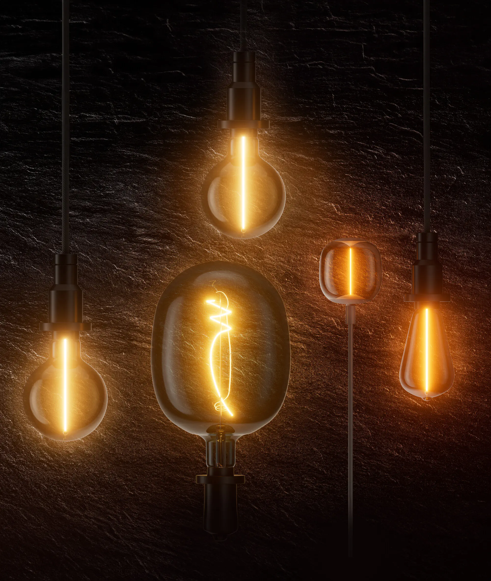 Ledvance LED Leuchtmittel Vintage 1906 Ballon10 E27 4,5 W dimmbar blau