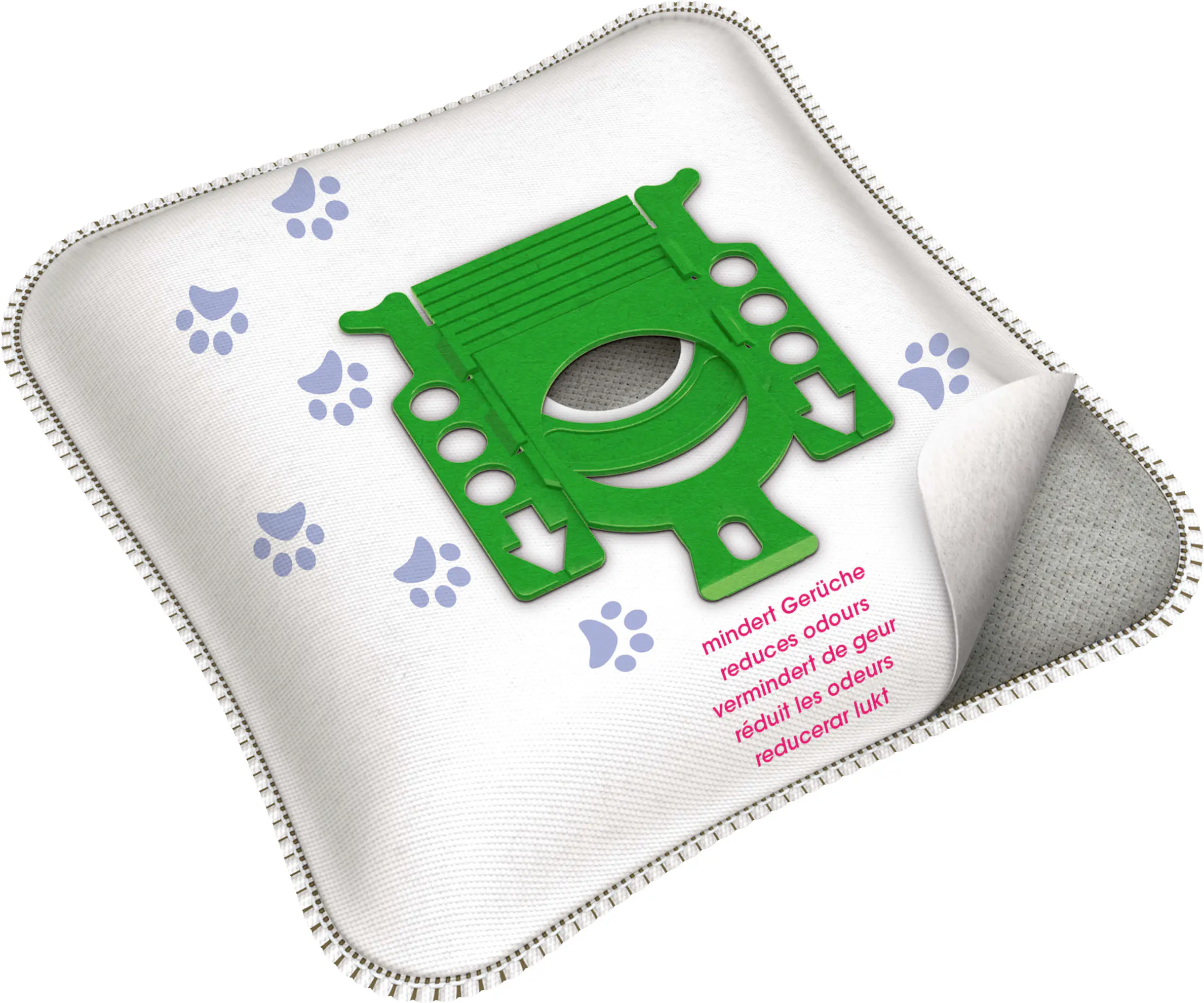 Swirl M 50 EcoPor Anti-Geruch Staubsaugerbeutel 4 Staubbeutel + 1 Filter