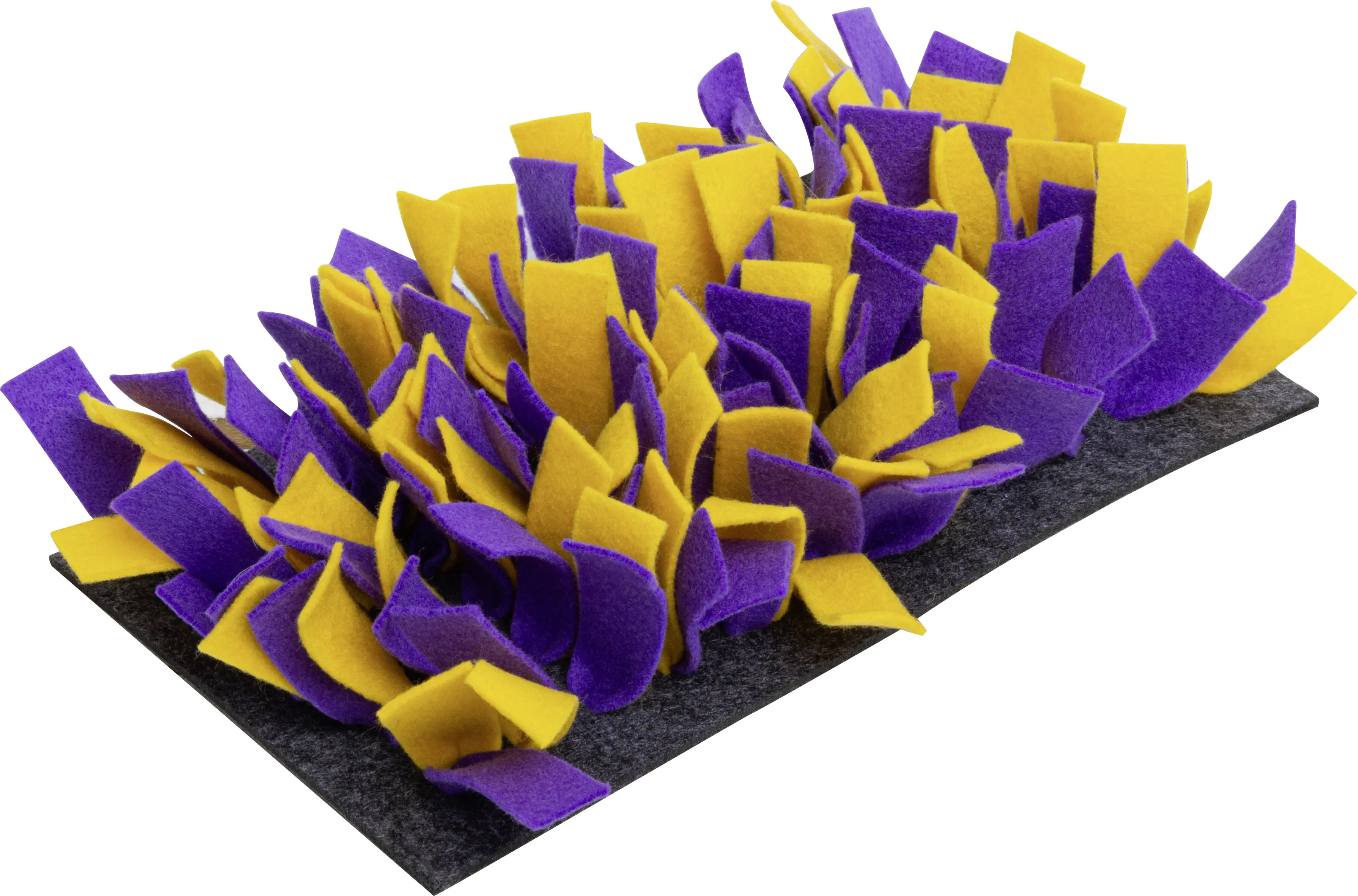 Bunny Nature Schnüffelmatte Filz lila - gelb