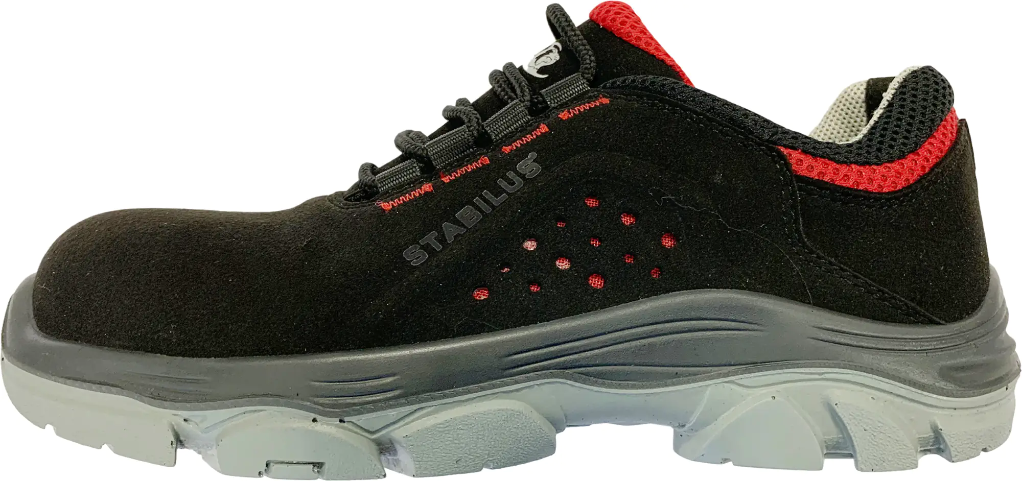 Stabilus Sicherheitshalbschuh Eric S1P schwarz-rot