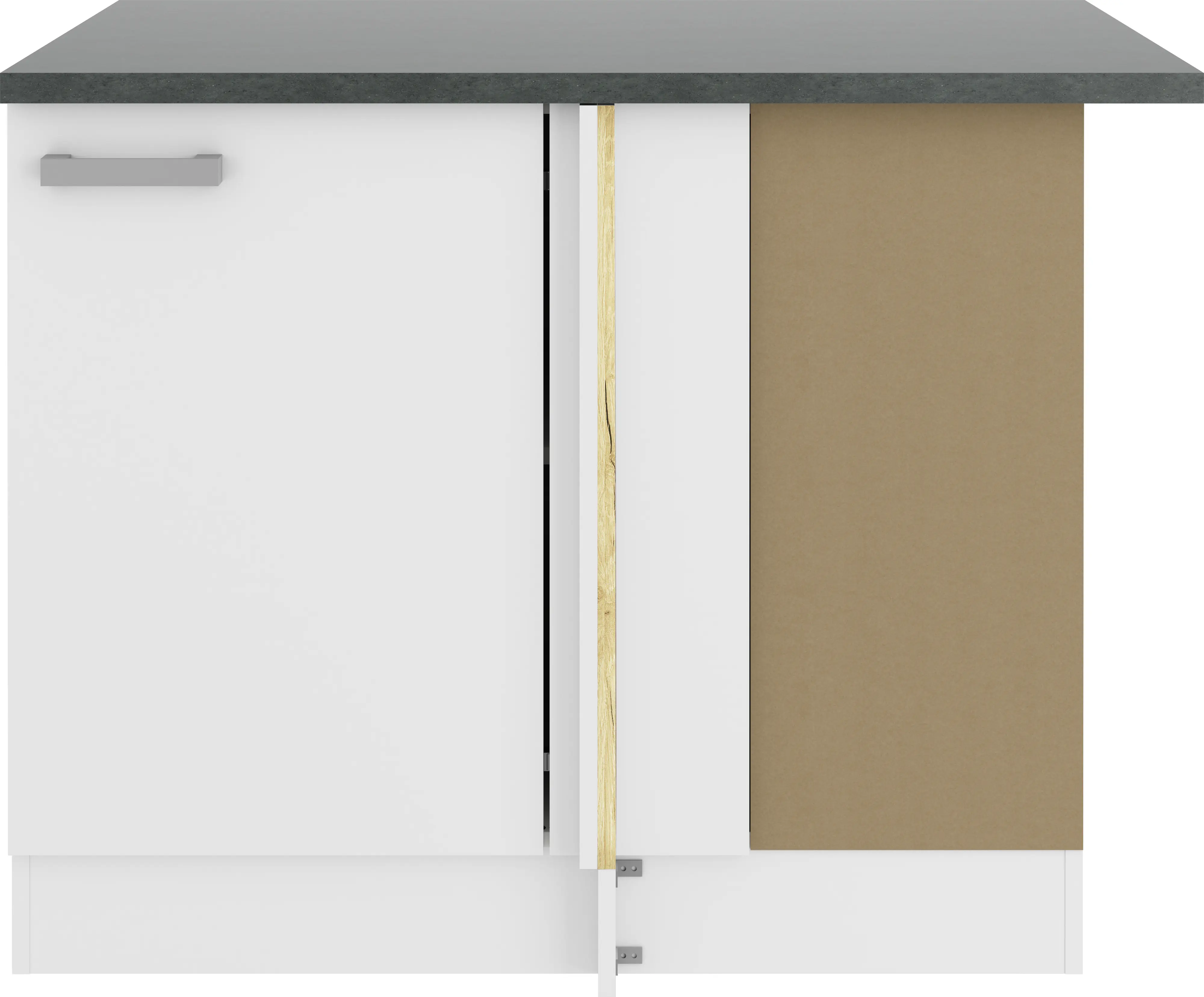 Optifit Eckunterschrank Oslo 214 weiß 110 cm