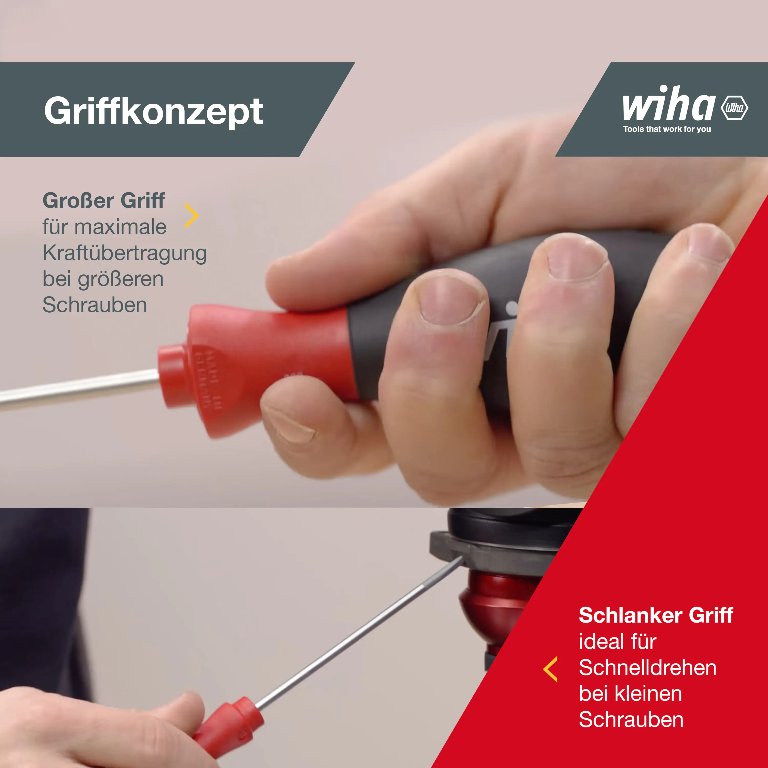 Wiha Schraubendreher Set SoftFinish® 6-teilig