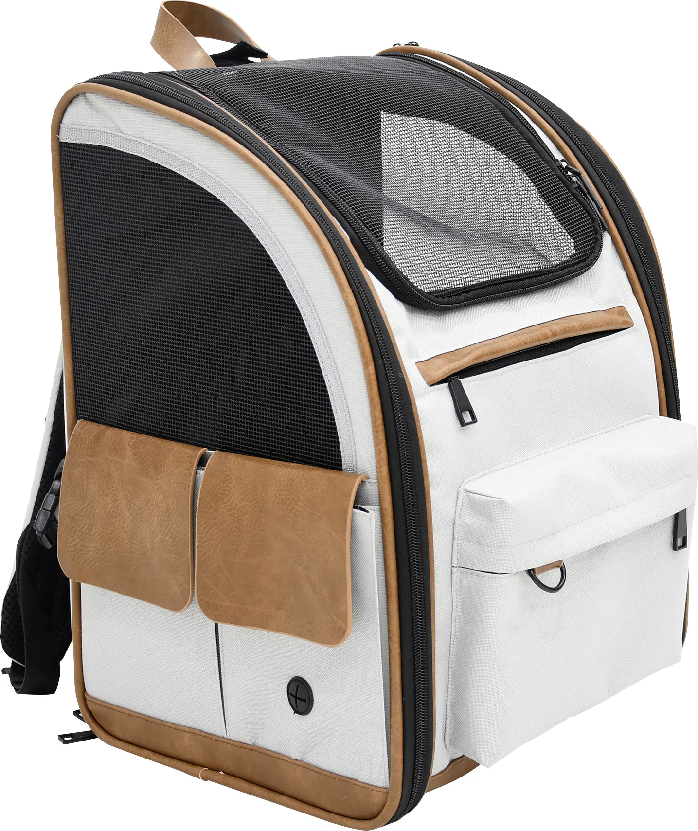 Nobby Tragerucksack Tomek hellgrau