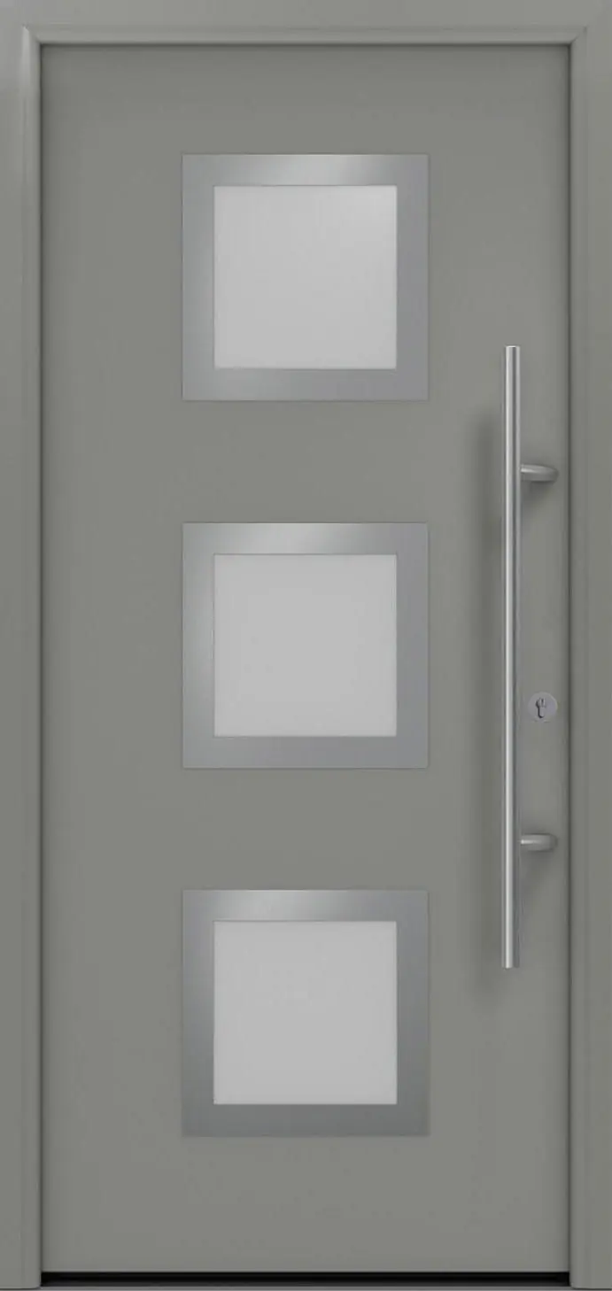 EcoStar Haustür ISOPRO Secur IPS 810S RC2 graualuminium 110 x 210 cm EcoStar Haustür ISOPRO Secur IPS 810S RC2 graualuminium 110 x 210 cm