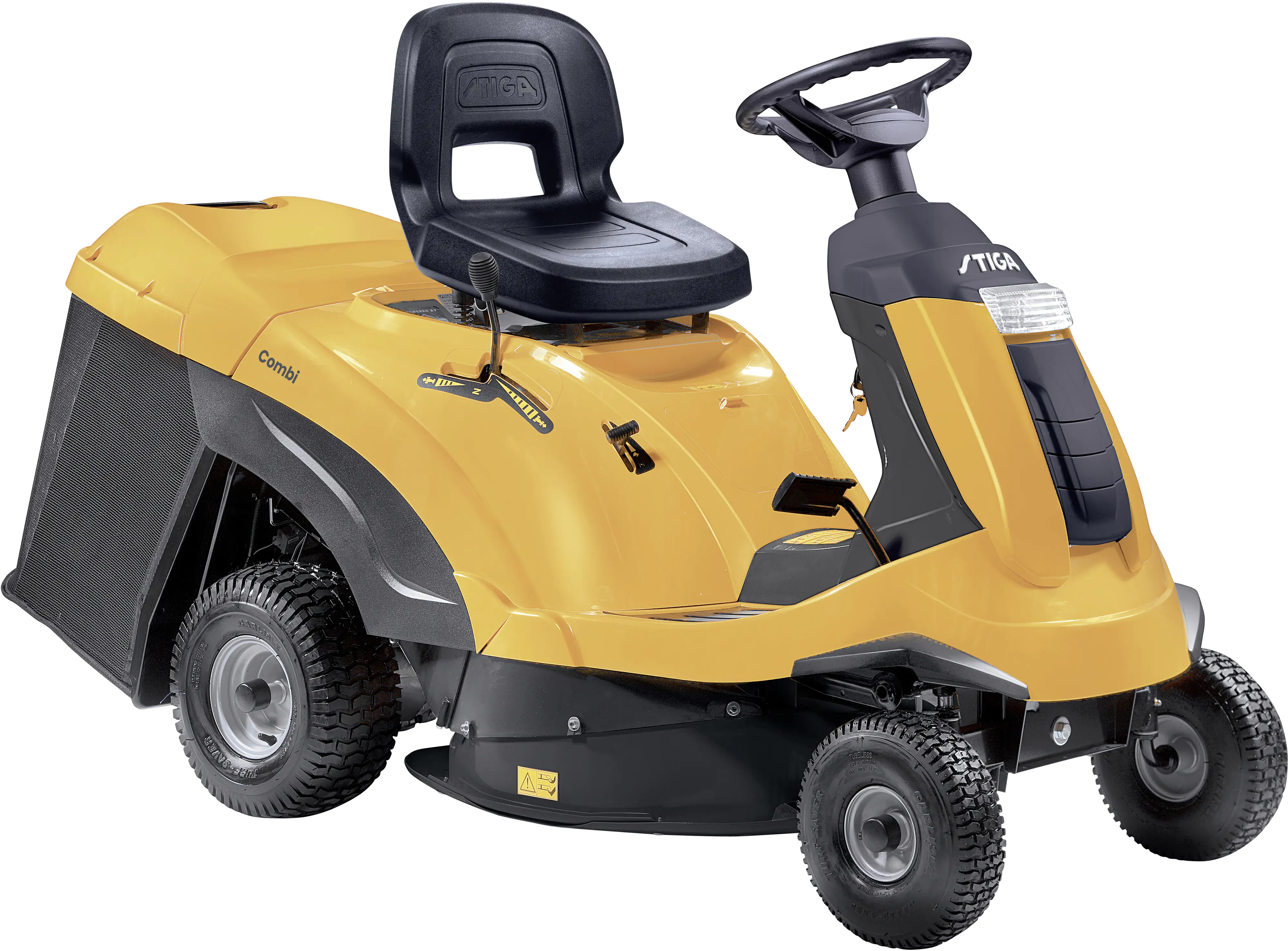 Stiga Benzin Rasentraktor Combi 372 7,1 kW, 66 cm Schnittbreite