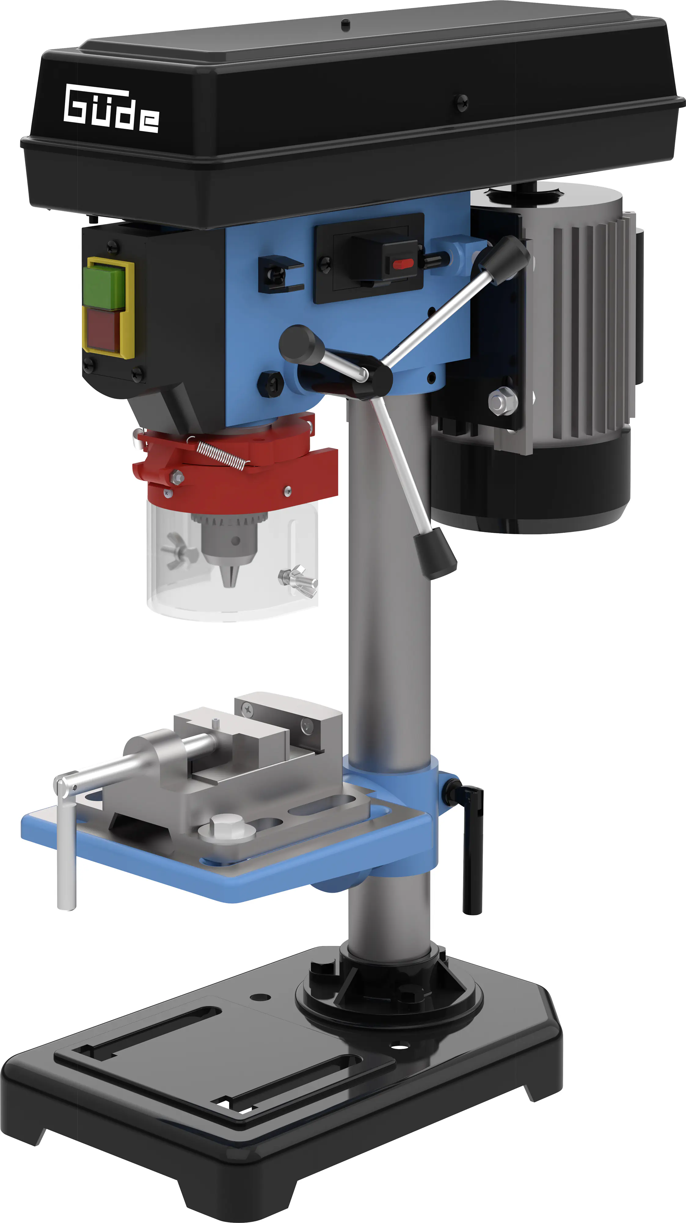 Güde Tischbohrmaschine GTB16 LASER Inklusive Maschinenschraubstock 65mm Güde Tischbohrmaschine GTB16 LASER Inklusive Maschinenschraubstock 65mm