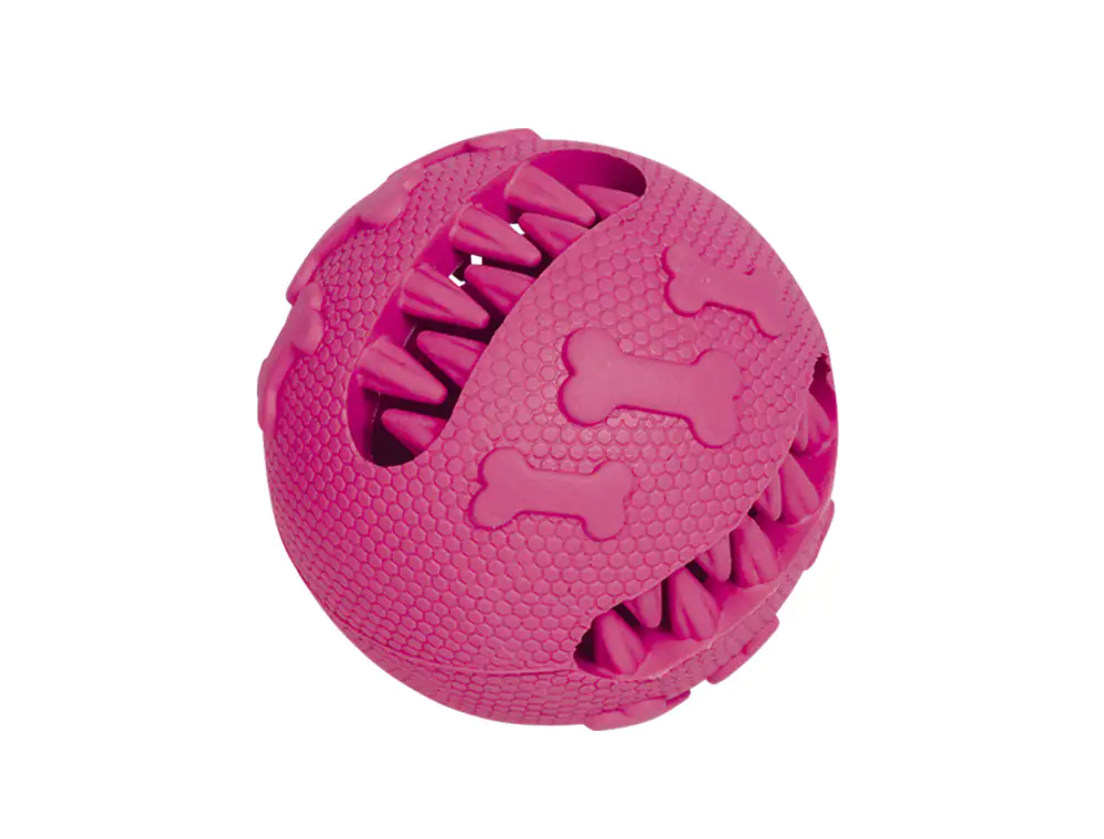 4033766603952 Nobby Vollgummi Ball pink Ø 7 cm