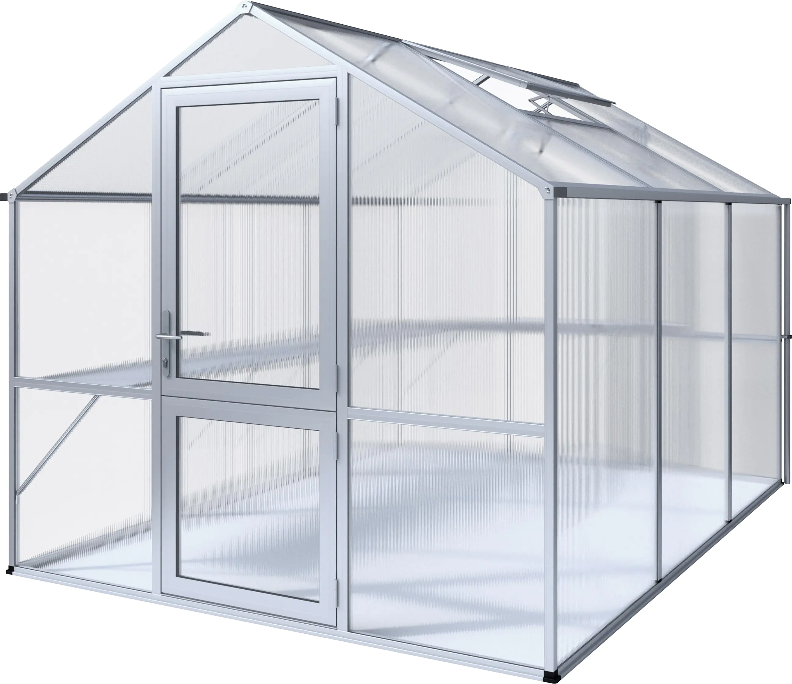 KGT Alu-Gewächshaus Rose III 233 x 323 cm KGT Alu-Gewächshaus Rose III 233 x 323 cm