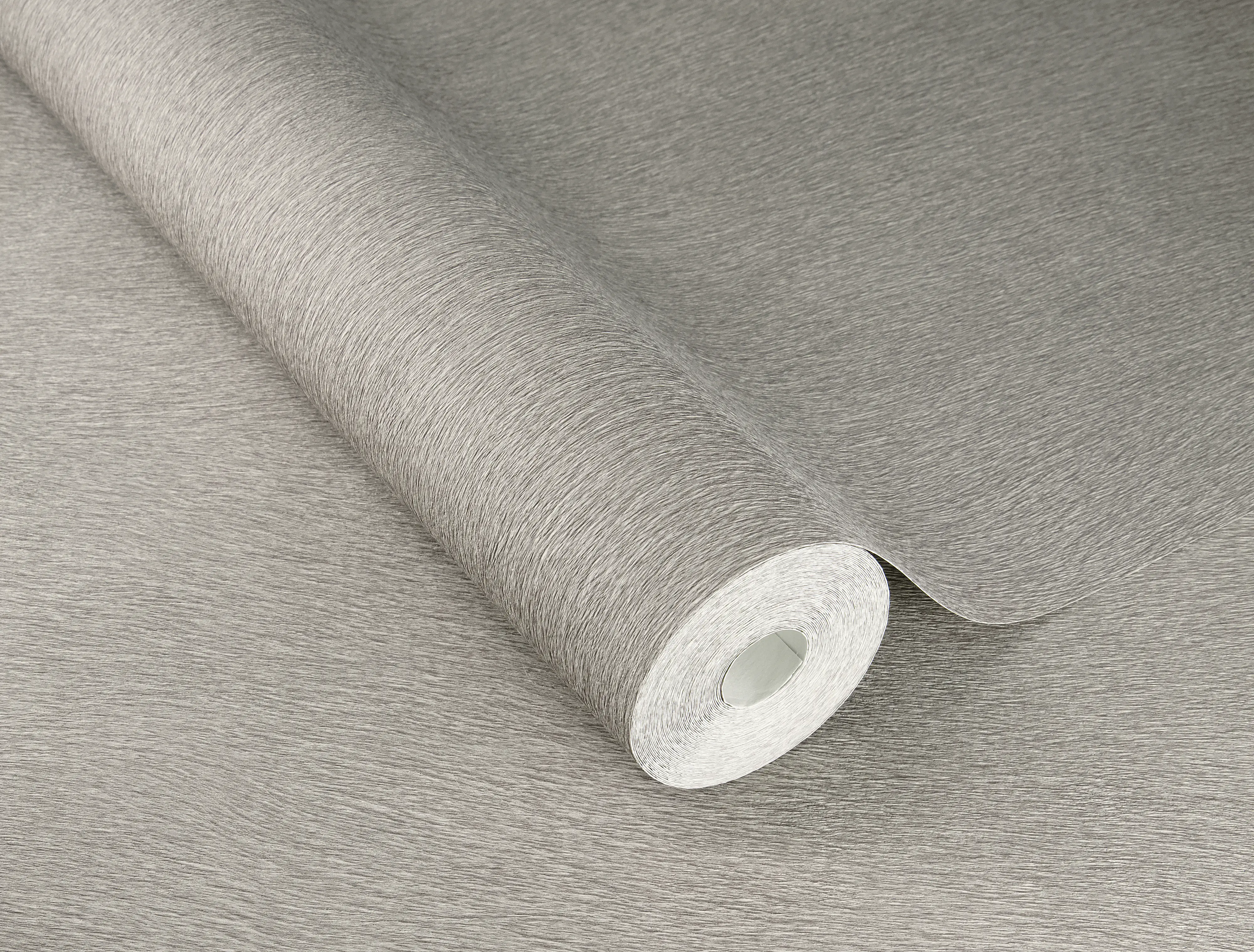 Rasch Vliestapete 751062 Grau-Hellgrau Uni 10,05 m x 0,53 m