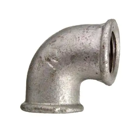 Cornat Temperguss-Winkel 90 ° 1/2 '' 2 Muffen verzinkt Cornat Temperguss-Winkel 90 ° 1/2 '' 2 Muffen verzinkt