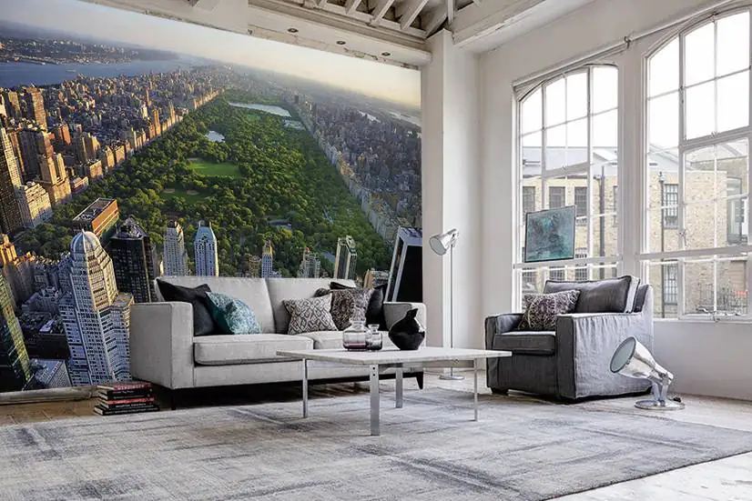 papermoon Vlies- Fototapete Digitaldruck 350 x 260 cm Central Park View