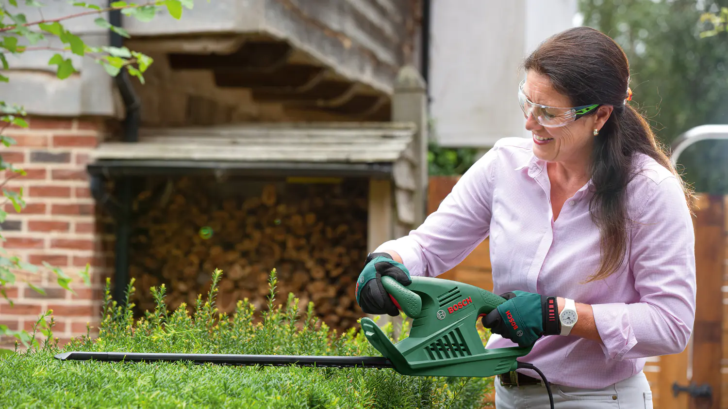 Bosch Elektro-Heckenschere EasyHedgeCut 55 