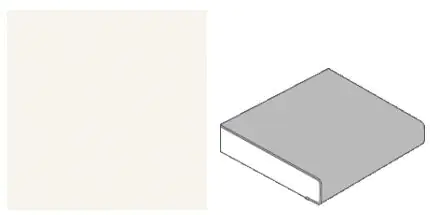GetaElements Arbeitsplatte 410 x 60 cm, 39 mm Dekor weiß