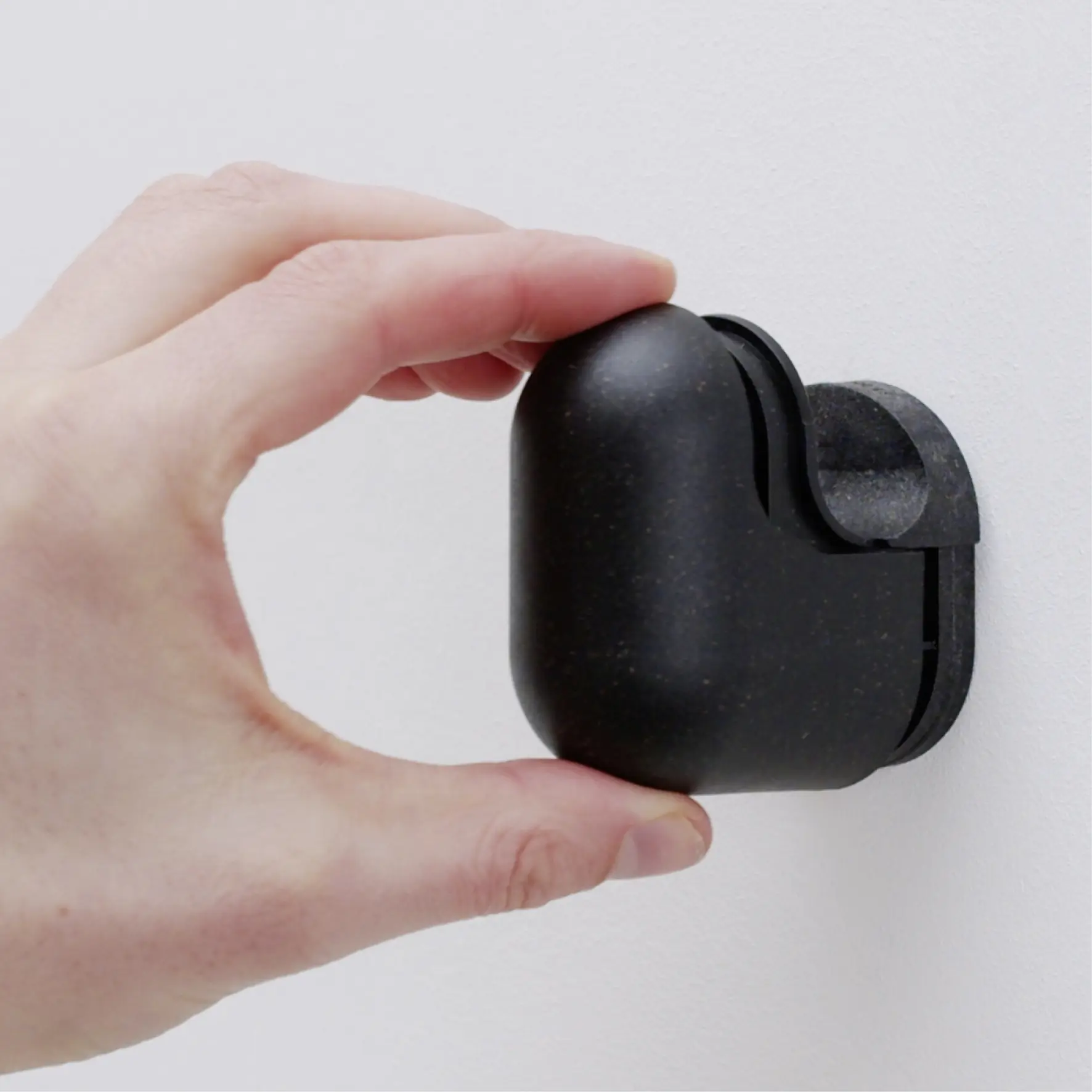 Wagner Wandhaken-Set hooks4home Pill Tragkraft bis 2 kg Bio Kunststoff hellgrau dunkelgrau 4 Stück