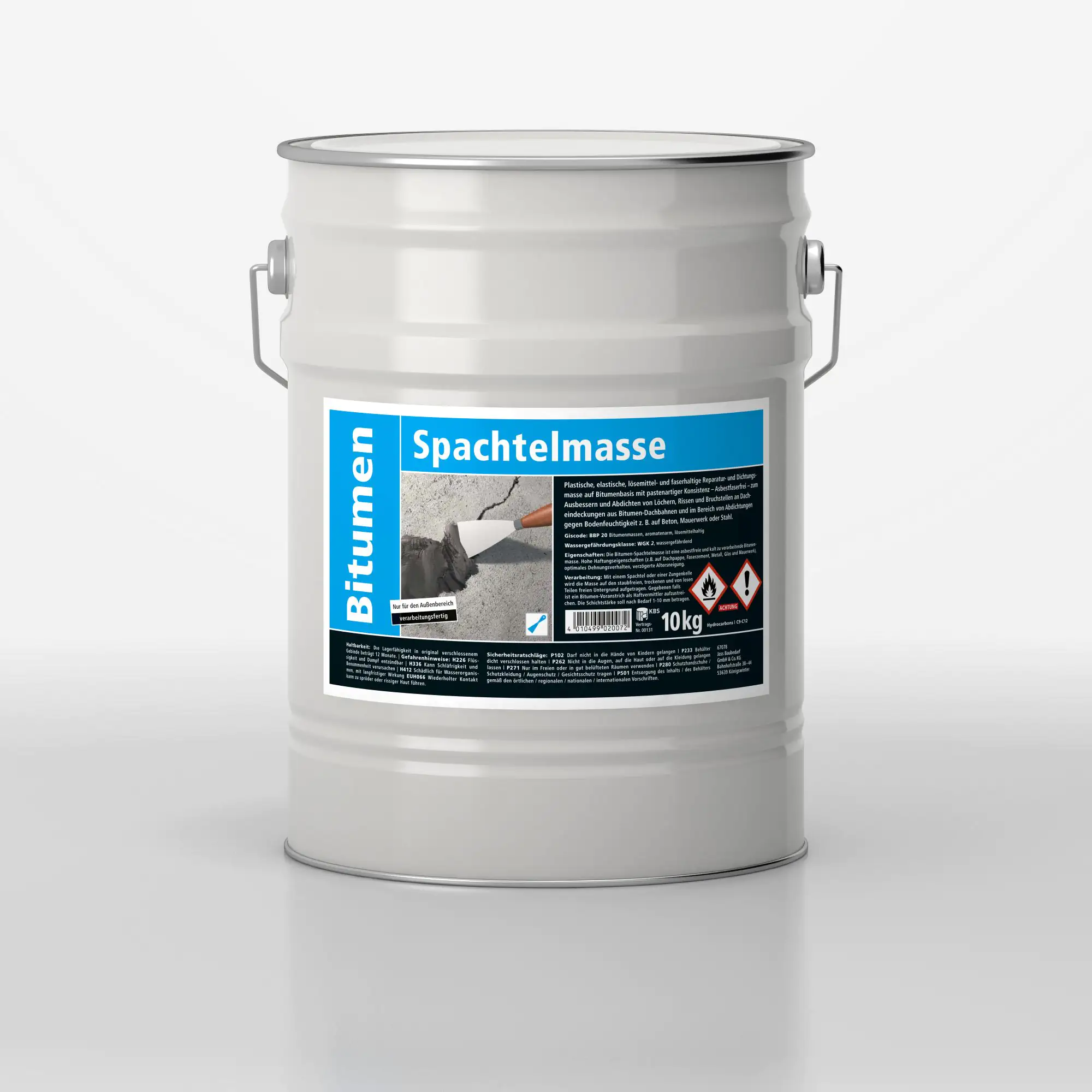 Bitumen-Spachtelmasse 10 kg