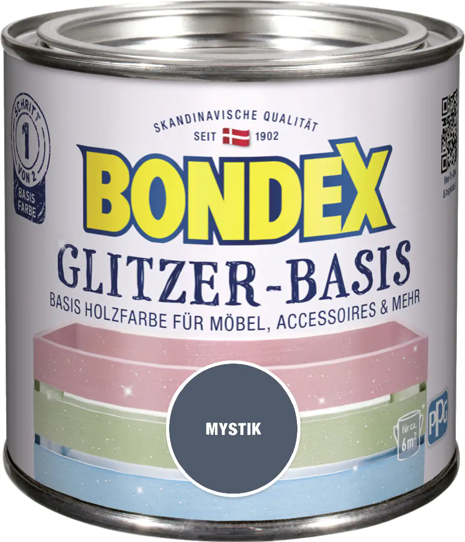 Bondex Glitzer-Basis 500 ml basis mystik
