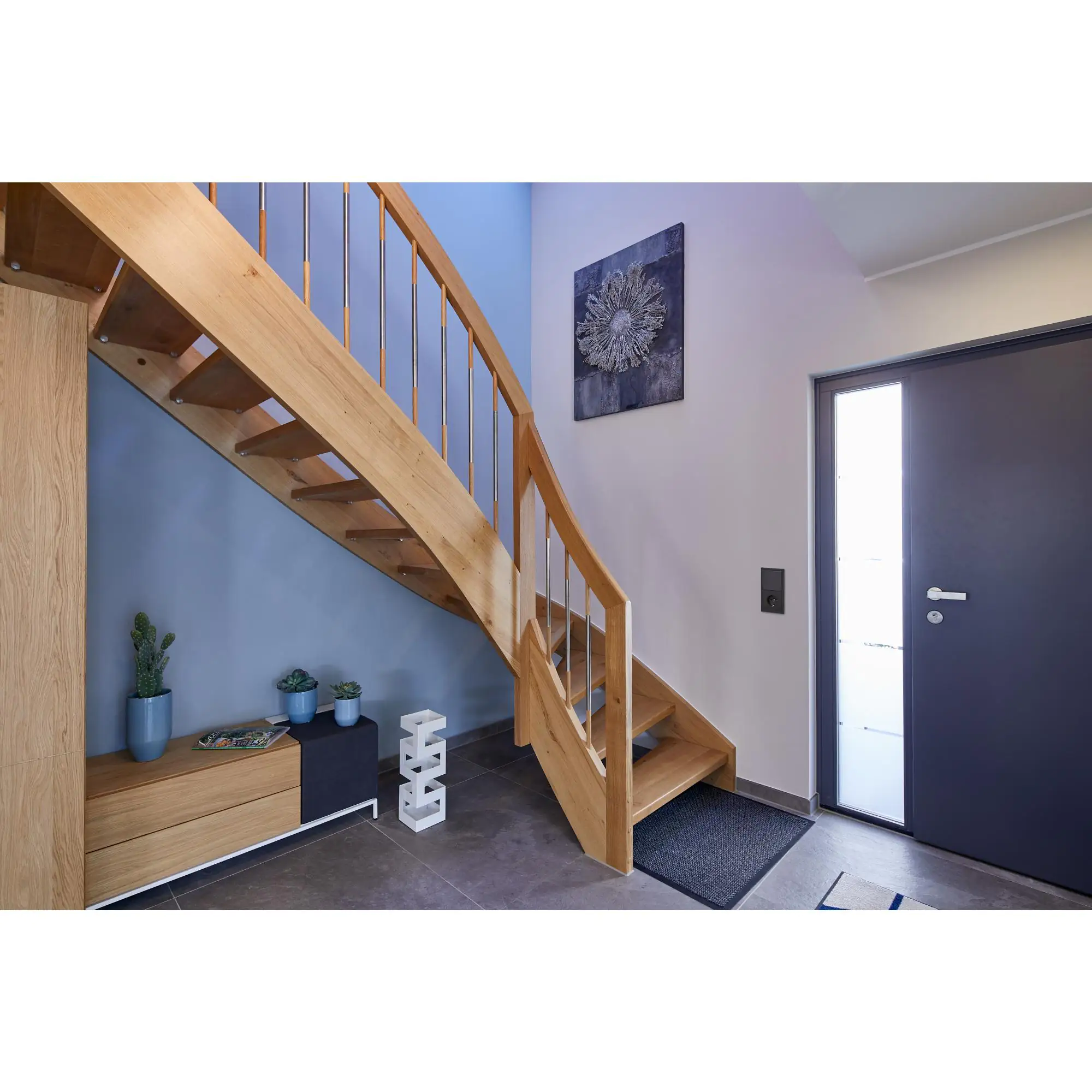 Unitec Aus-Wechselschalter anthrazit, Serie Sao Paulo