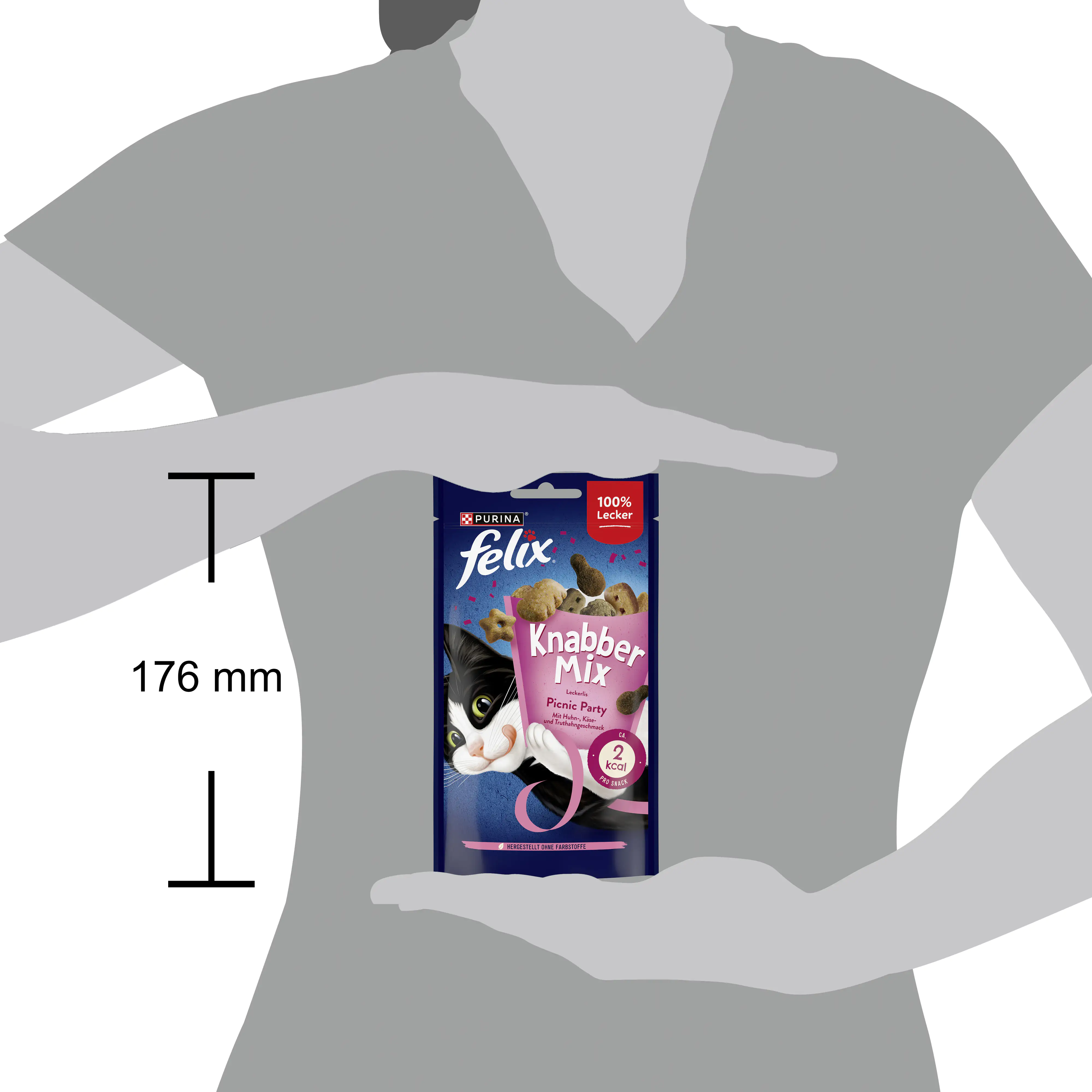 Felix Knabbermix Katzensnack Picnic Party 60g Felix Knabbermix Katzensnack Picnic Party 60g