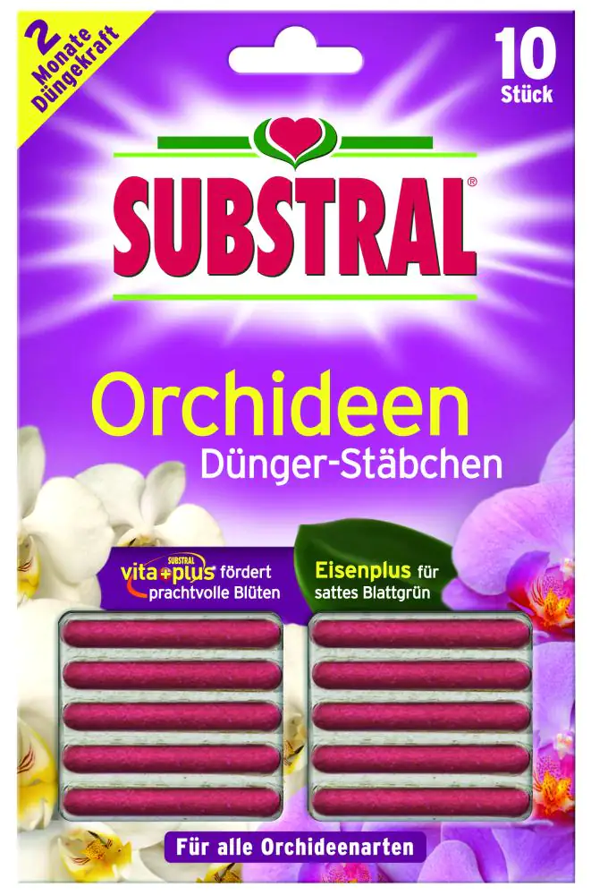 Substral Orchideen DüngerStäbchen 10 Stück Substral Orchideen DüngerStäbchen 10 Stück