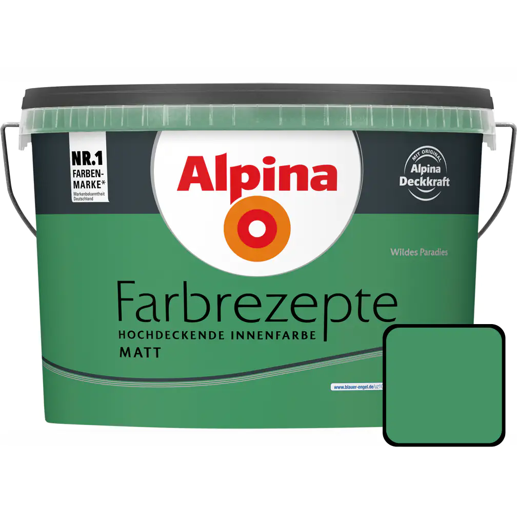 Alpina Farbrezepte Wildes Paradies matt 2,5 L Alpina Farbrezepte Wildes Paradies matt 2,5 L