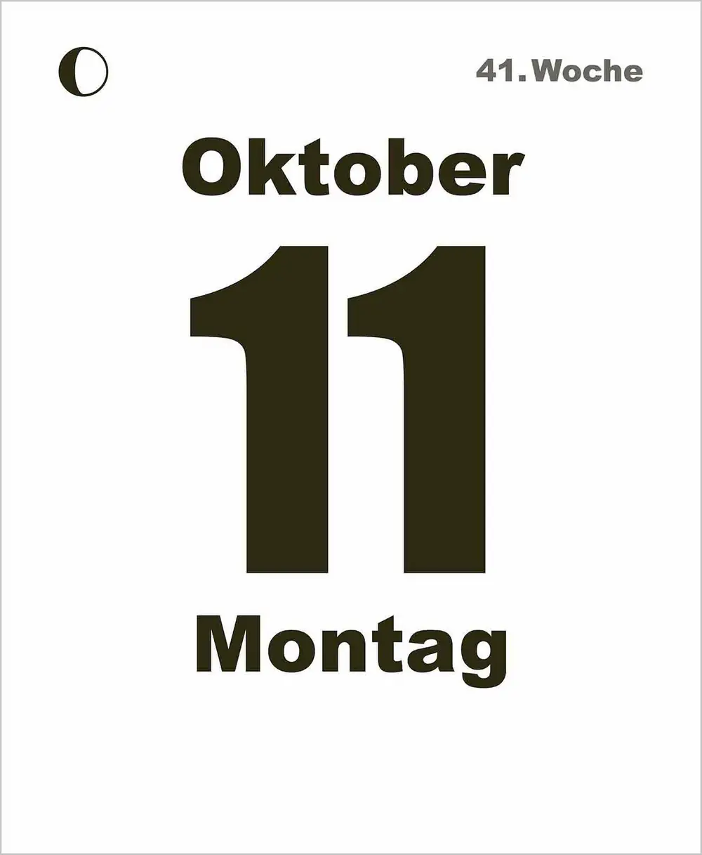 Korsch Kalender Tages-Abreißkalender 2027 