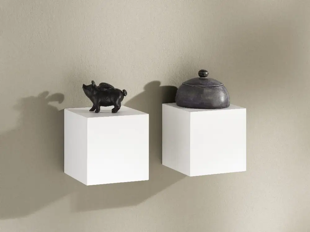 4007557114002 Dolle Wandregal Dado, weiß, 150 x 150 x 150 mm