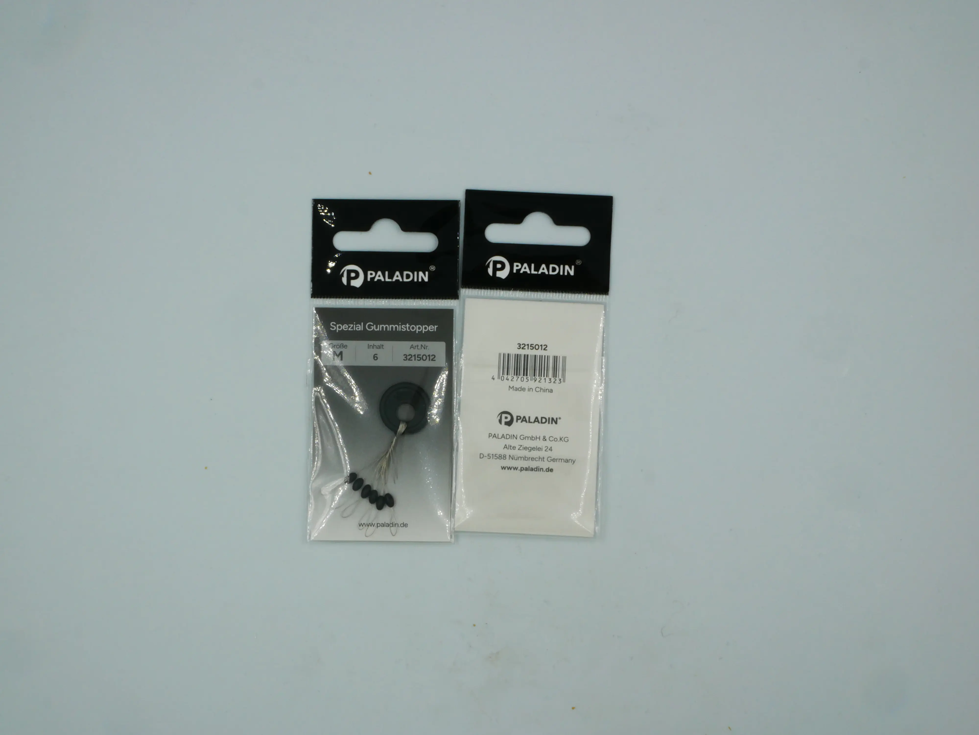 Paladin Gummistopper Gr. M 6 Stück/schwarz