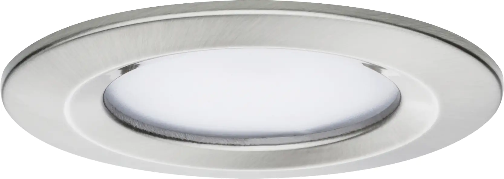 Paulmann LED Einbauleuchte Coin Slim IP44 rund 6,8 W Eisen 3er-Set dimmbar