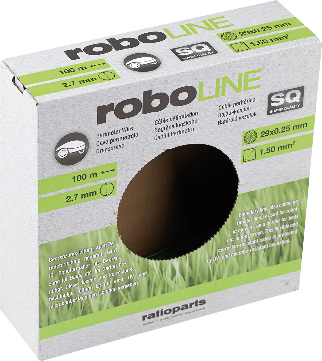 ratioparts roboline Begrenzungsleitung 2,7 mm x 100 m grün