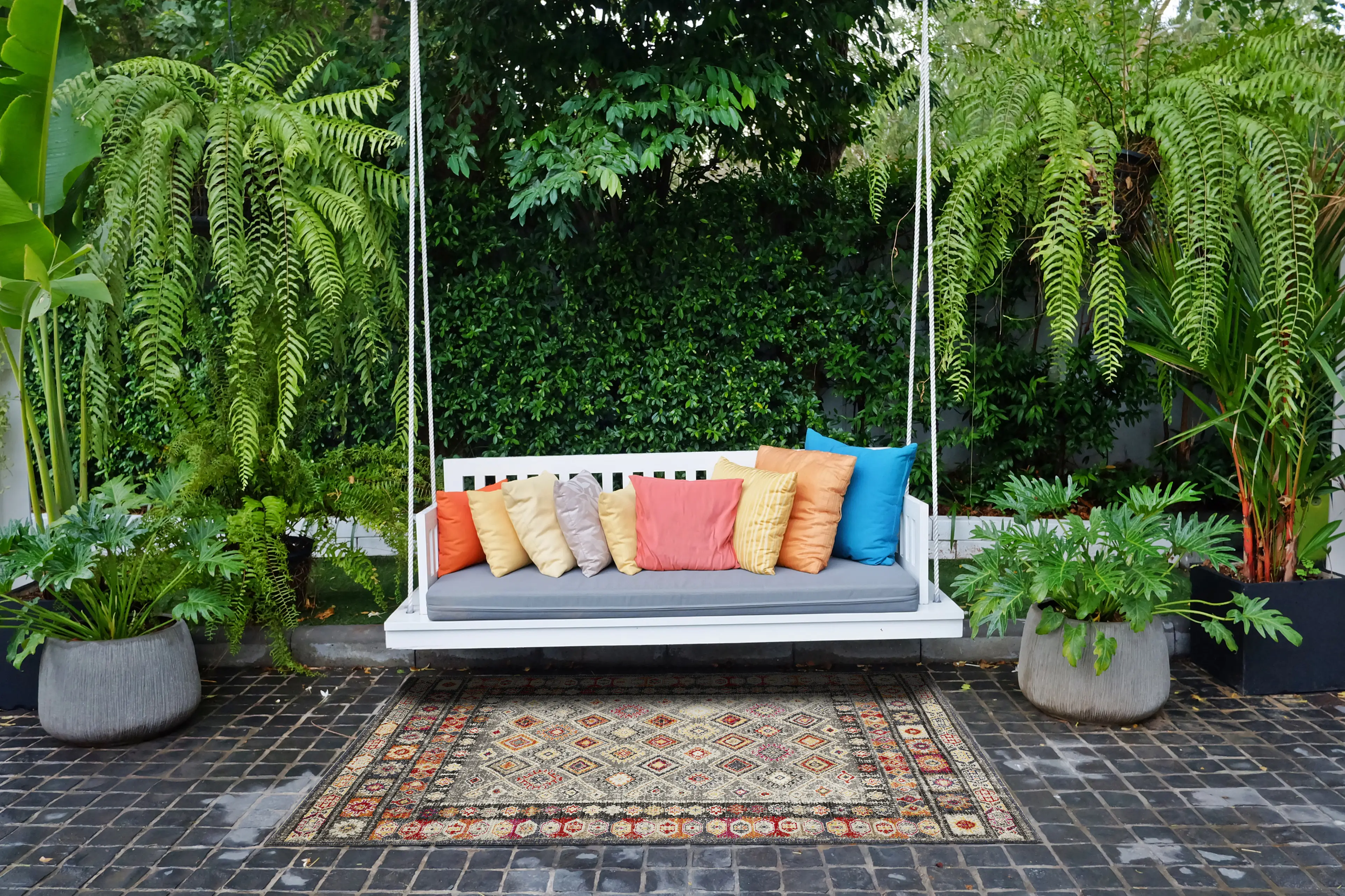 Andiamo In- und Outdoorteppich Bonnie multicolor hell, 120 x 170 cm Andiamo In- und Outdoorteppich Bonnie multicolor hell, 120 x 170 cm