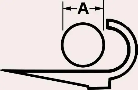 Cornat Bleirohrhaken 3/4", feuerverzinkt