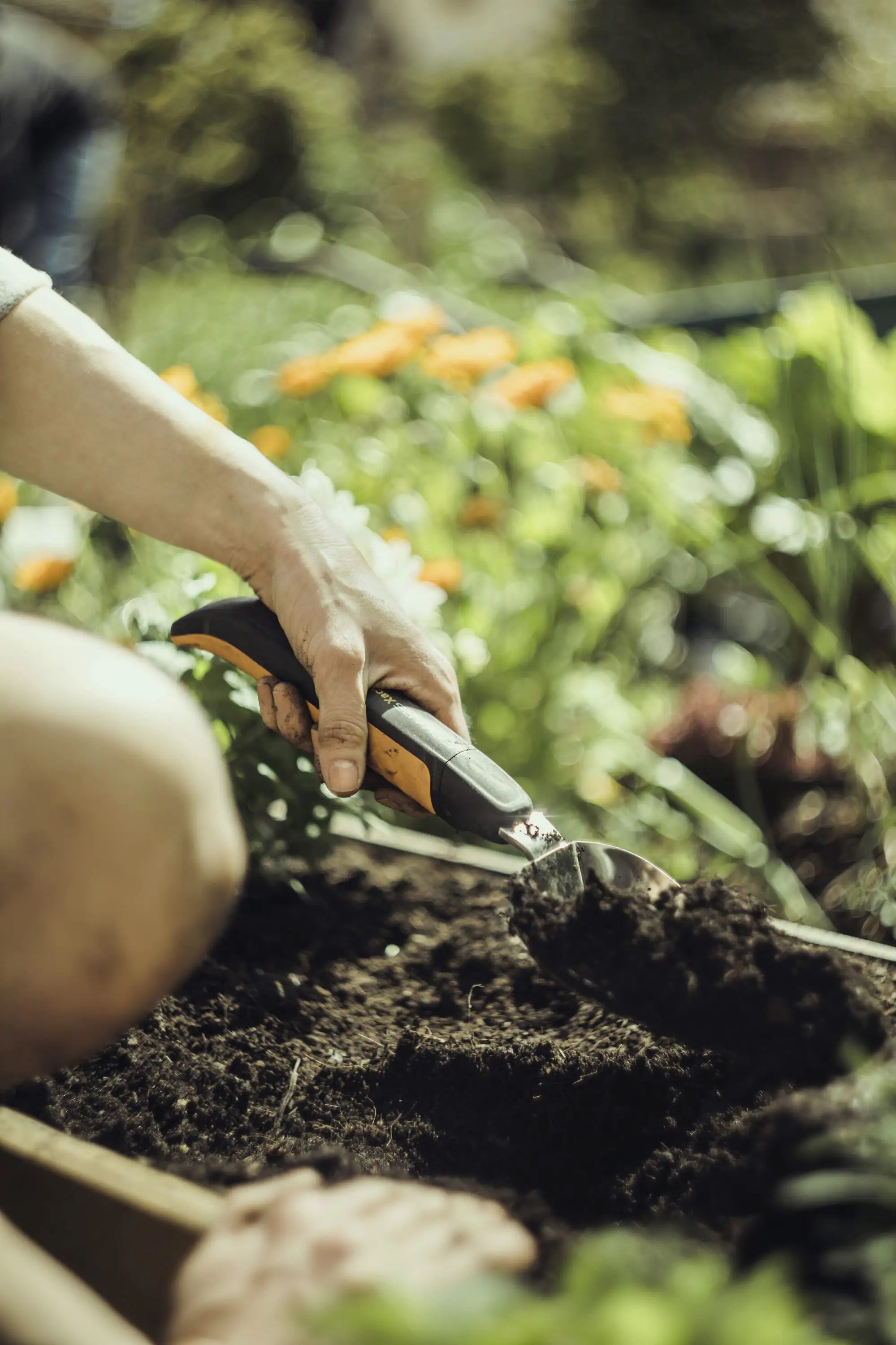 Fiskars Blumenkelle Xact 8 cm Arbeitsbreite