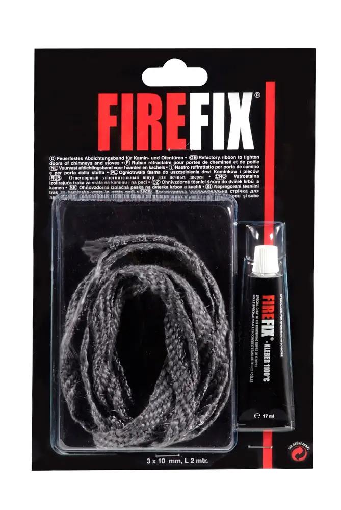 FireFix Abdichtungsflachband 3 x 10 mm, 2 m, inklusive Kleber