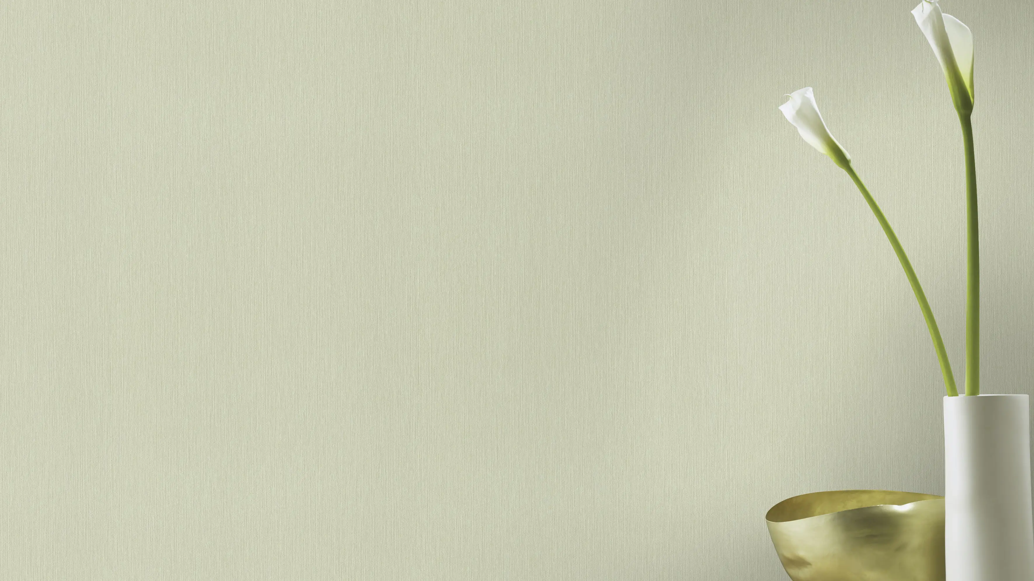 Rasch Vliestapete 536829 BARBARA home Collection II uni grün 10,05 x 0,53 m