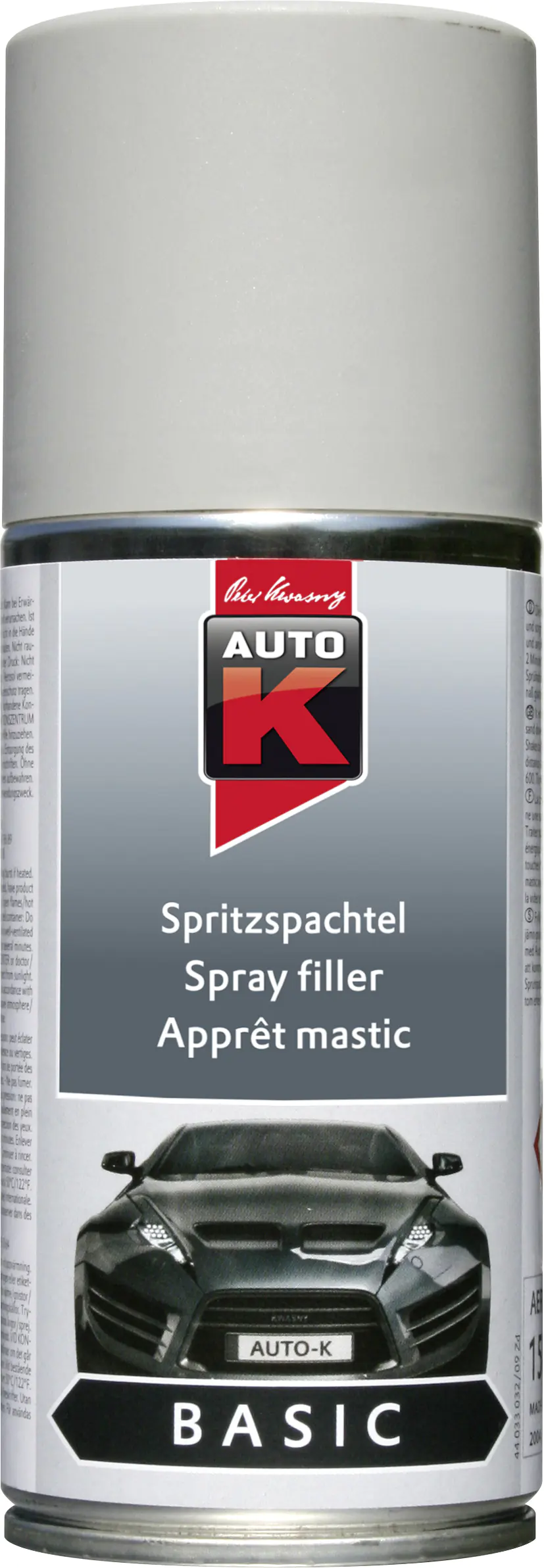 Auto-K Spritzspachtel Basic grau 150ml Auto-K Spritzspachtel Basic grau 150ml