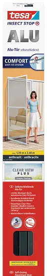 tesa Insektenschutz-Tür COMFORT 120 x 240 cm anthrazit
