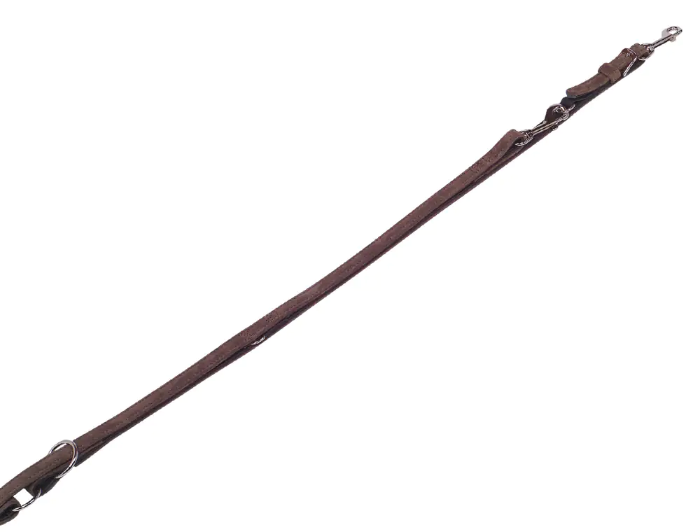 Nobby Führleine Velours braun 200 cm