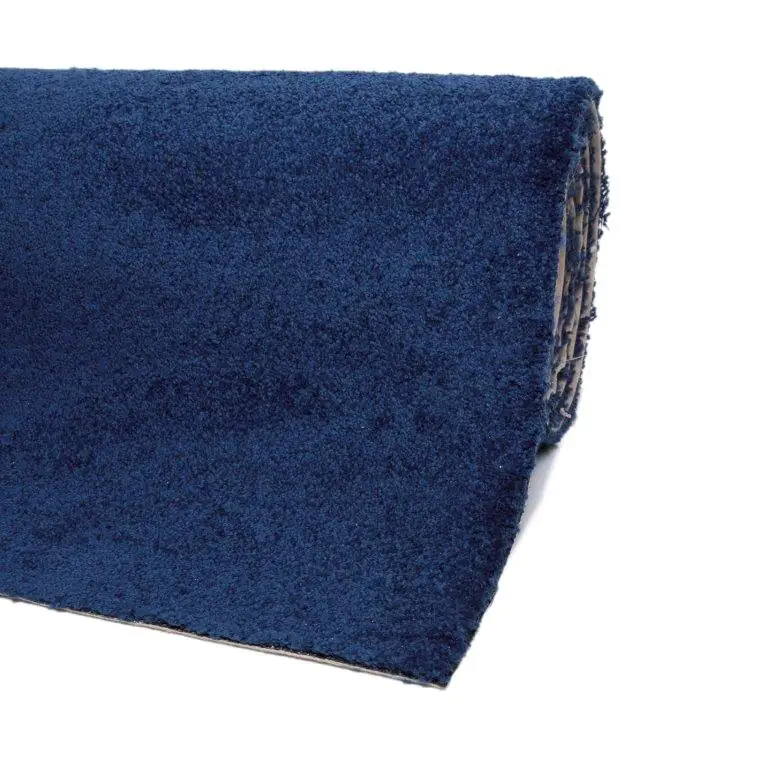 Andiamo Teppichboden Bari Coupon im Wunschmaß, dunkelblau, 5 m breit
