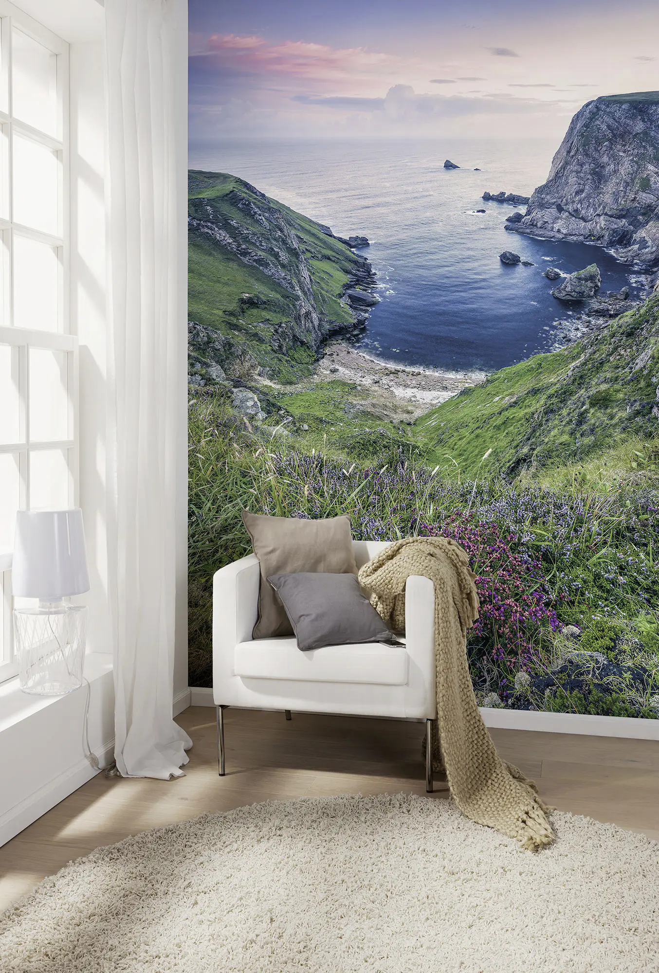 Komar Vlies Fototapete The Blue Bay 200 x 250 cm 