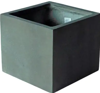 TrendLine Pflanzgefäß Terrazzo 37 x 37 x 32 cm grau TrendLine Pflanzgefäß Terrazzo 37 x 37 x 32 cm grau