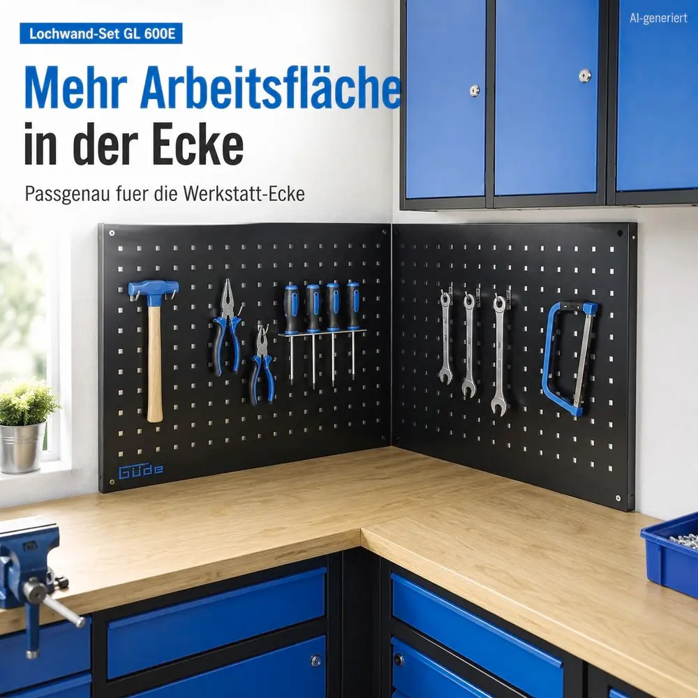 Güde Lochwand-Set GL 600E