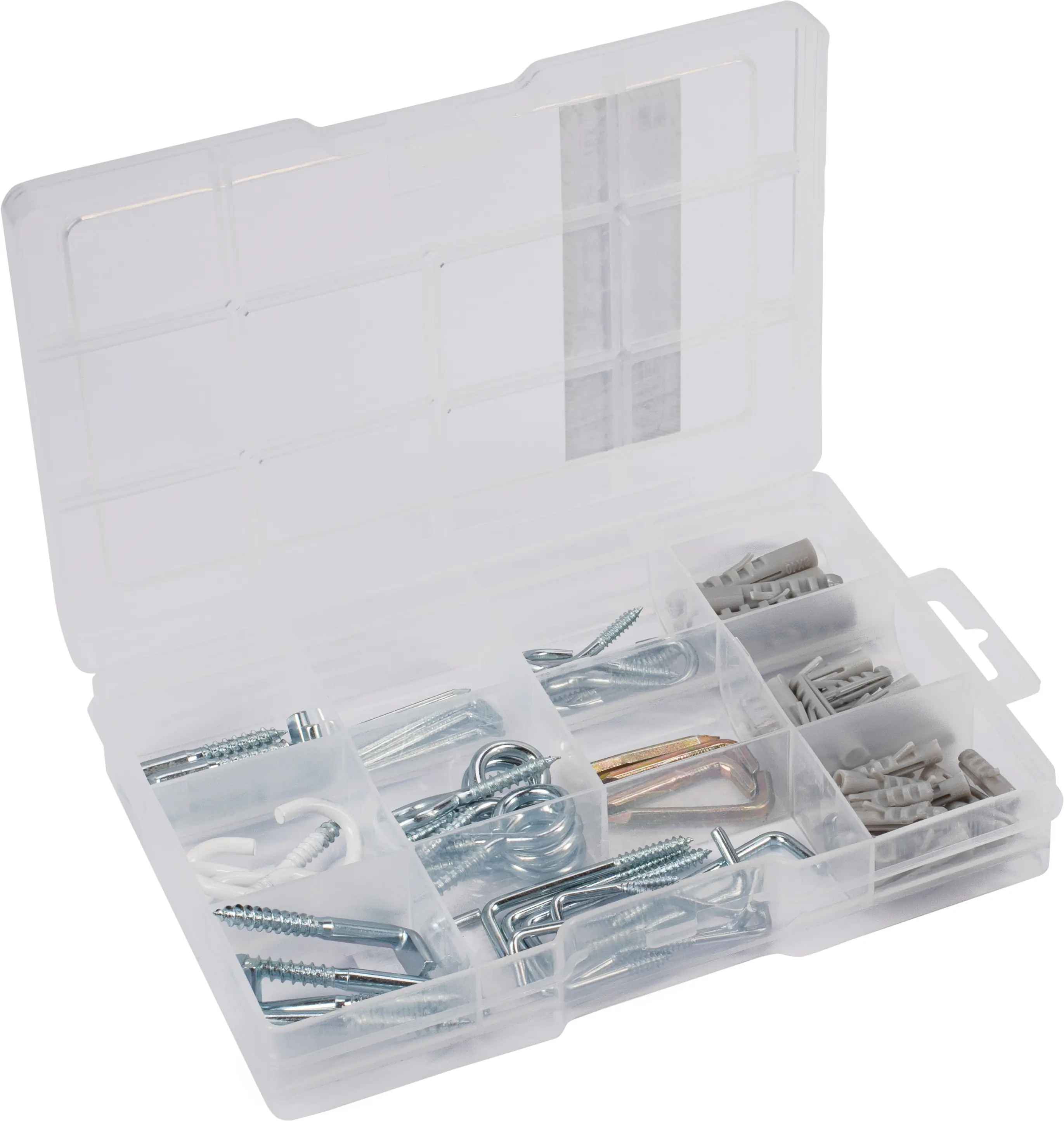 Conmetall Sortimentskasten Schraubhaken 78 teilig