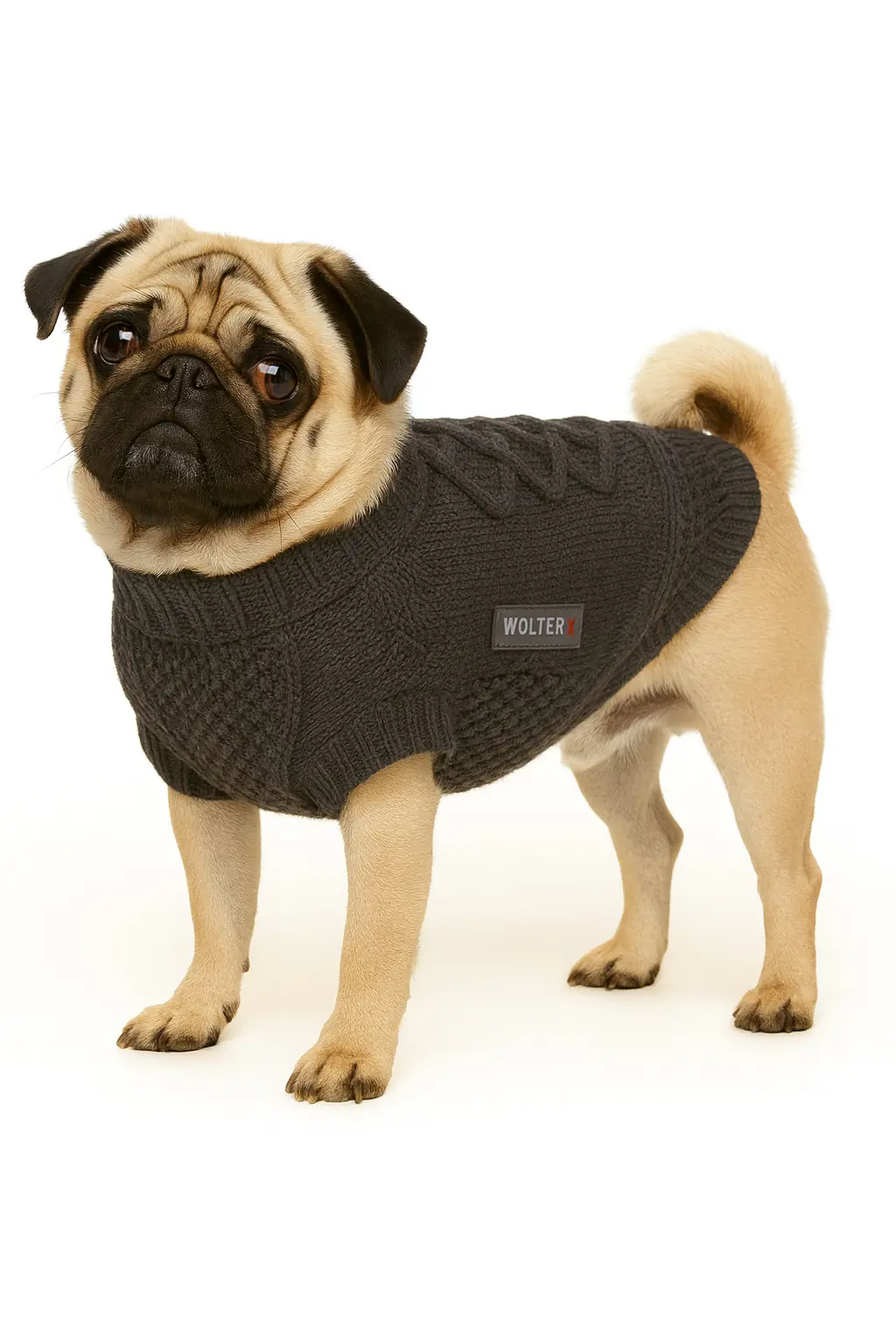 Wolters Hundebekleidung Strickpullover Tristan graphit