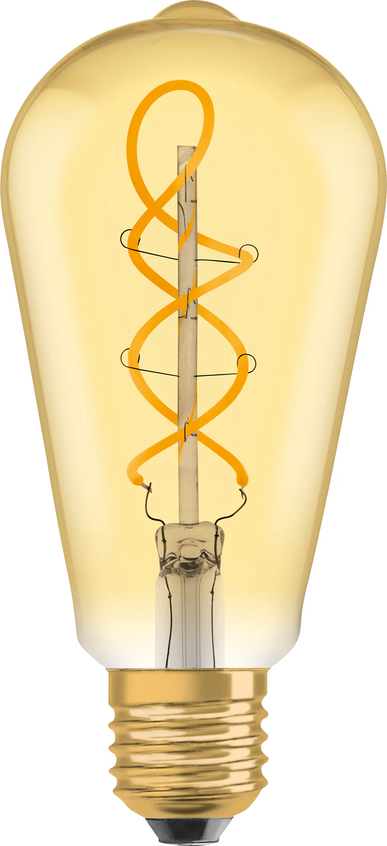 Osram LED Leuchtmittel Edison E27 4 W warmweiß amber Fil