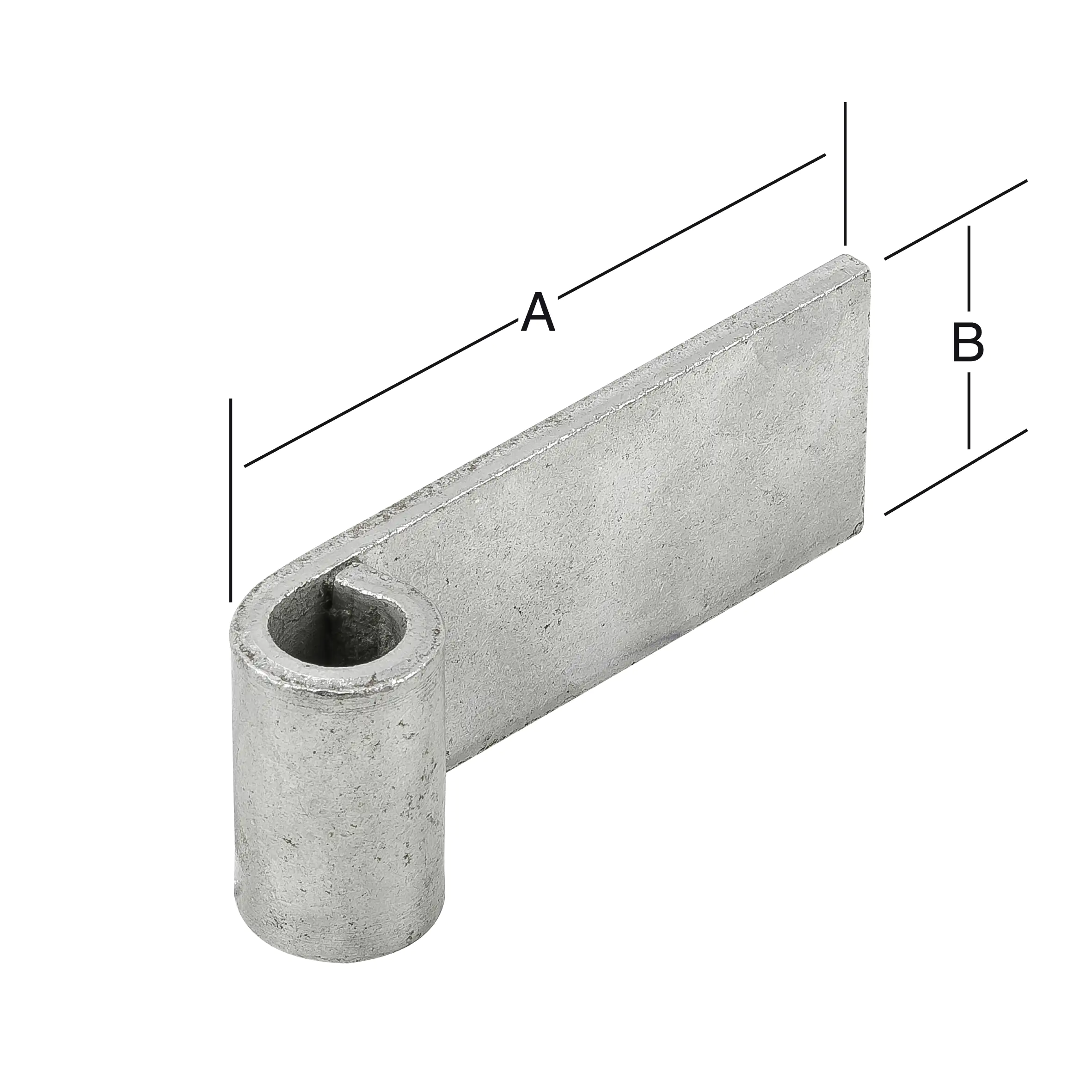 Vormann Anschweißbänder 100 x 40 x 13 mm