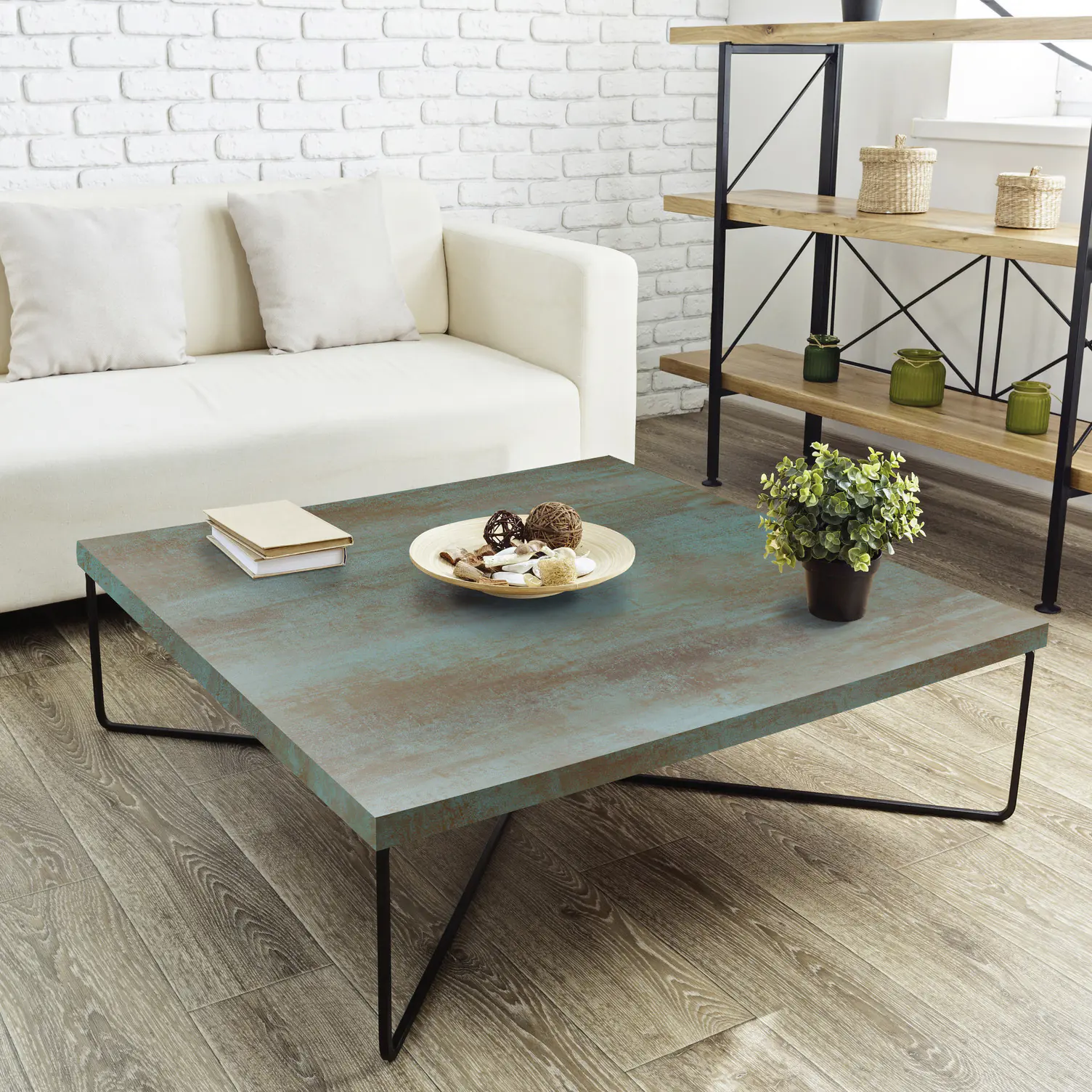 d-c-fix Selbstklebefolie Metallic Oxide Steel 45 cm x 1,50 m