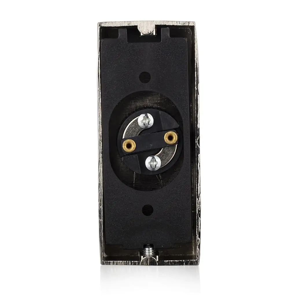 Byron Klingel Taster 2204BN 2 adriger Türöffner Nickeloptik gebürstet