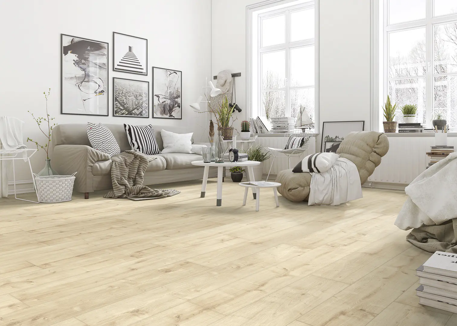 Classen Handmuster Laminat Megaloc Aquaprotect XL Yukon Eiche LHD